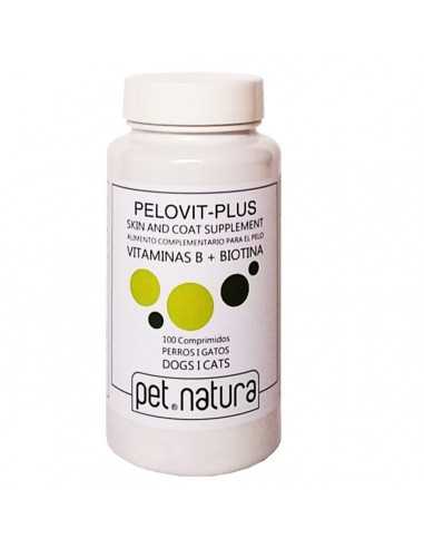 PELO VIT PLUS BIOTINA 60 Comprimidos.PetNatura