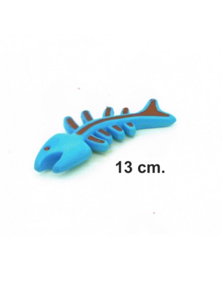 ESPINA AZUL TERMOPLASTICO 13 cm.