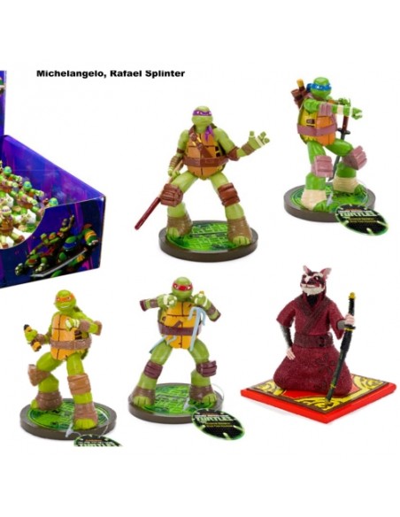 TORTUGAS NINJA 9,5 cm.