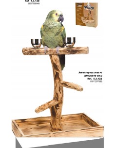 ARBOL REPOSA AVES "L" 38 CM.