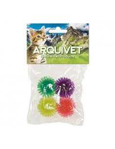 PELOTA ERIZO 3,5 cm. Bolsa 4 Uds.
