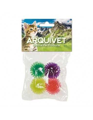 PELOTA ERIZO 3,5 cm. Bolsa 4 Uds.