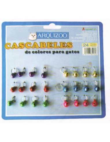 CASCABEL GATO COLORES 24 UDS.Arquizoo