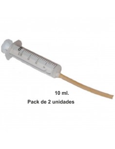 JERINGA PARA EMBUCHAR + SONDA PACK 2 UDS.