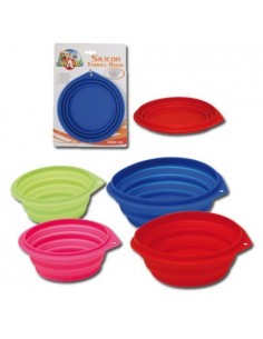 PLATO VIAJE DE SILICONA 500 ML./14,5CM.