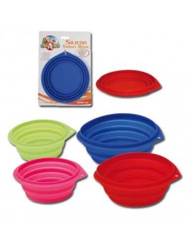 PLATO VIAJE DE SILICONA 500 ML./14,5CM.