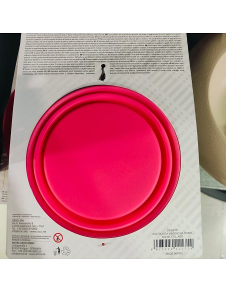 PLATO VIAJE DE SILICONA 1000 ml./18cm.