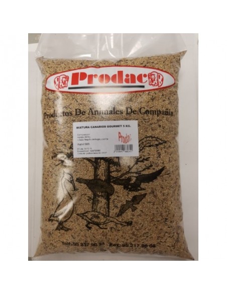 CANARIOS GOURMET PRODAC 5 KG.