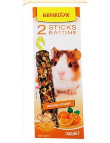 BARRITAS COBAYAS C/NARANJA 2uds.x55 gr.Benelux