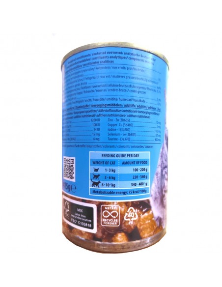 LATA GATOS 415 GR.PESCADO ROKUS
