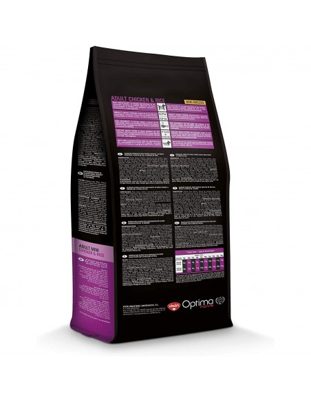 OPTIMA NOVA ADULT MINI POLLO ARROZ 12 KG.