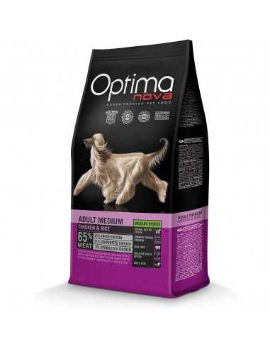 OPTIMA NOVA ADULT MEDIUM POLLO/Arroz 12 KG.