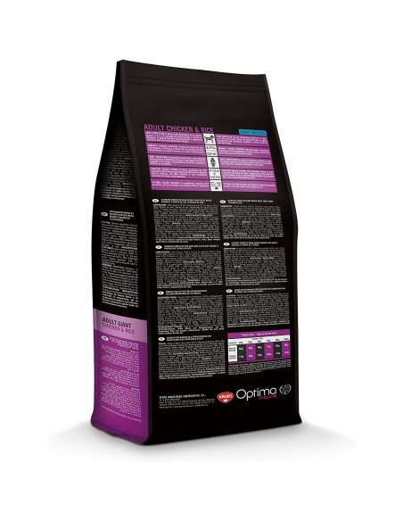 OPTIMA NOVA ADULT GIANT POLLO ARROZ 12 KG.