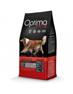 OPTIMA NOVA ADULT ACTIVE POLLO ARROZ 12 KG.