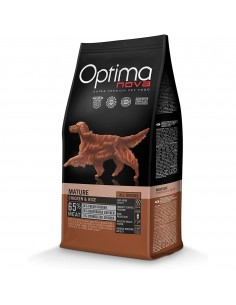 OPTIMA NOVA ADULT MATURE POLLO ARROZ 2 KG.