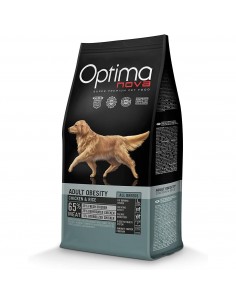 OPTIMA NOVA OBESITY POLLO ARROZ 12 KG.