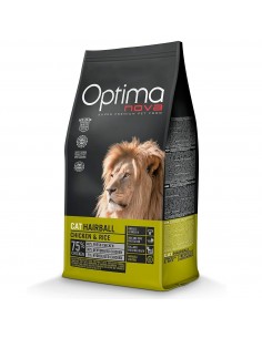 OPTIMA NOVA CAT HAIRBALL 2 KG.