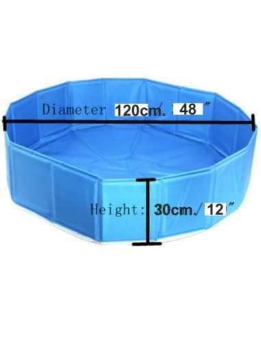 PISCINA PARA PERROS 120x30cm.