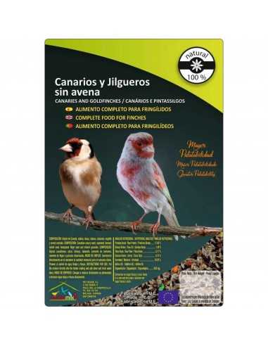CANARIOS SIN AVENA FAUNAMIX 5 KG.