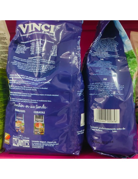 CONEJO ENANO VINCI 4 KG.