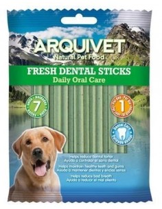 FRESH DENTAL STICKS Bolsa 7 Uds./140gr. Arquivet