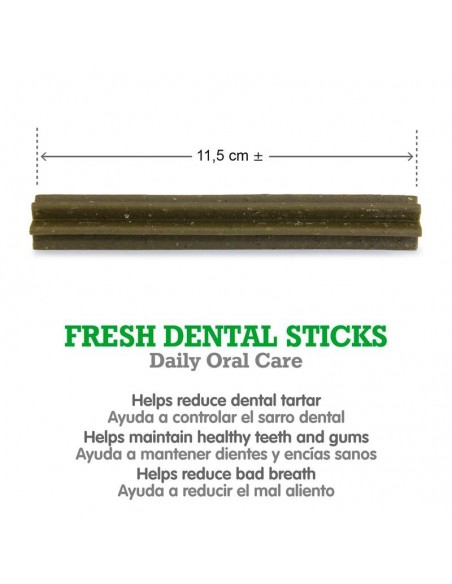 FRESH DENTAL STICKS Bolsa 7 Uds./140gr. Arquivet