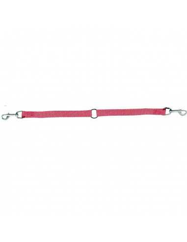 ACOPLE DE NYLON FUCSIA PARA DOS PERROS 30-30X1.5CM