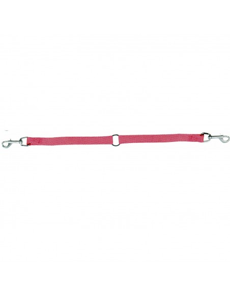 ACOPLE DE NYLON FUCSIA PARA DOS PERROS 30-30X1.5CM