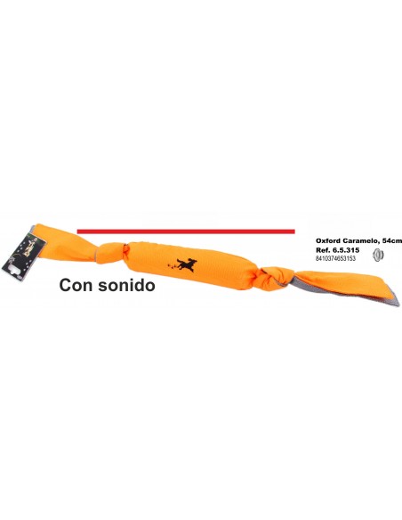 CARAMELO OXFORD 54 CM. NARANJA