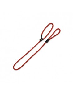 TIRADOR y COLLAR NYLON REFLECTANTE ROJO
