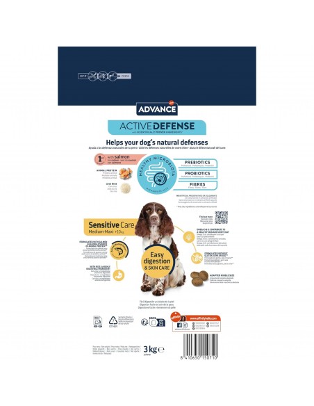 ADVANCE SENSITIVE MEDIUM MAXI S&R 12 KG