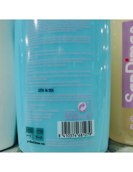 CHAMPU SAN DIMAS CACHORROS 300ml. CHAMPU SAN DIMAS CACHORROS 300ml.