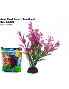 PLANTA AQUA COLOR 10cm. 6 piezas