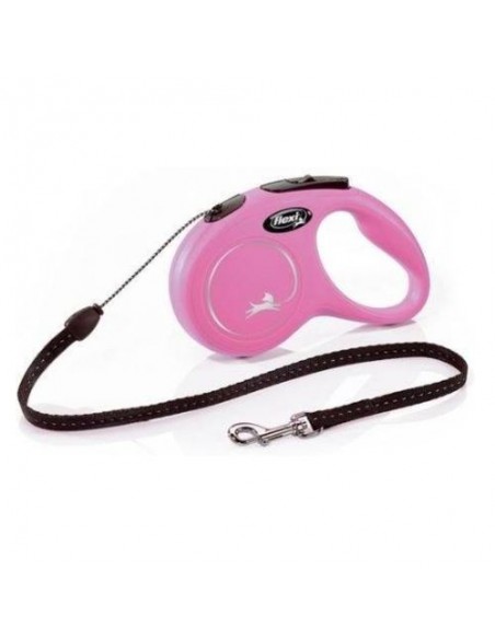 FLEXI NUEVO CLASSIC S Cordon 5 mts. Rosa
