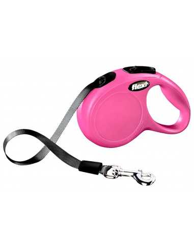 FLEXI NUEVO CLASSIC M Cinta 5 mts. Rosa