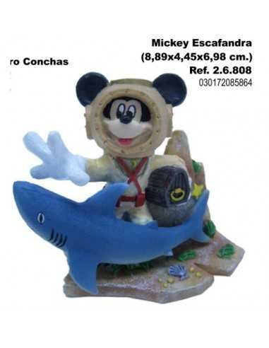 MICKEY ESCAFANDRA (8,89X4,45X6,98 CM.)