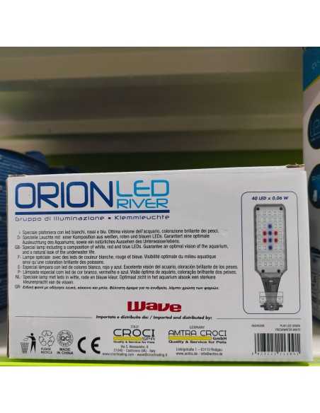 PANTALLA ORION LED 2,4W.FRESHWATER BLANCO