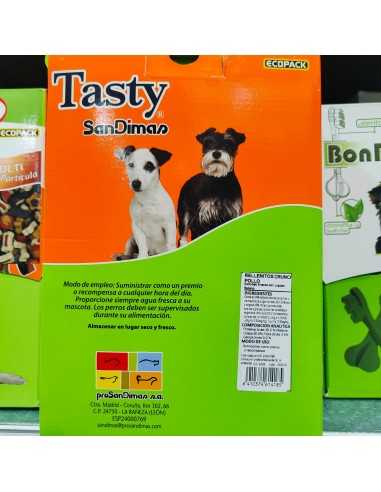 RELLENOS CRUNCH DOG POLLO 50 GR. CAJA 35 BOLSAS