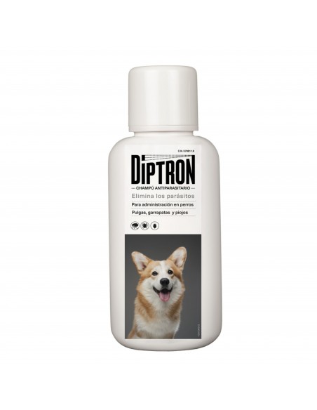 DIPTRON CHAMPU ANTIPARASITARIO 500 ML.