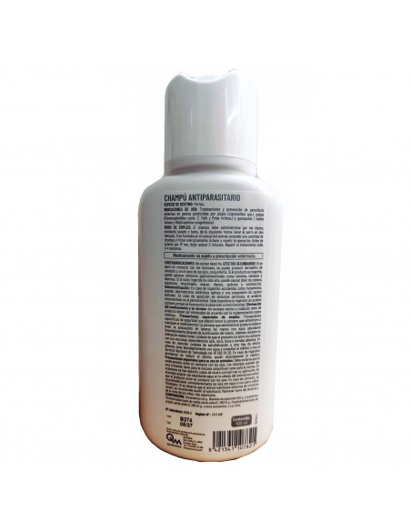 DIPTRON CHAMPU ANTIPARASITARIO 500 ML.