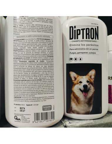 DIPTRON CHAMPU ANTIPARASITARIO 500 ML.