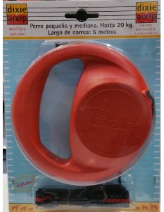 CORREA EXTENSIBLE DIXIE. Perros menos de 20 Kg.