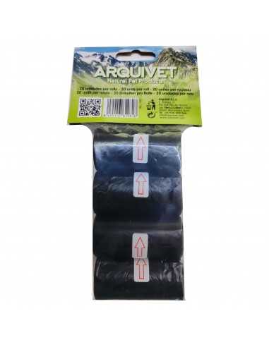 BOLSAS HIGIENICAS 4 rollos x 20 bolsas. Arquivet