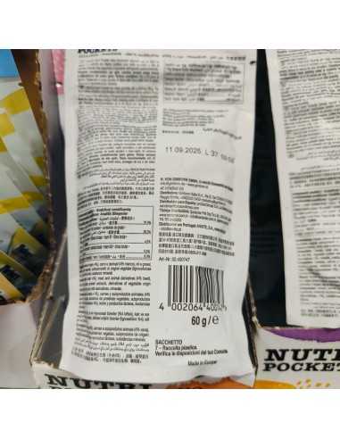 NUTRIPOCKETS GATO BUEY Y MALTA 60 GR.