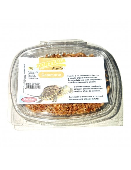 GAMMARUS PRODAC 30 Gramos. Bandeja GAMMARUS PRODAC 30 Gramos. Bandeja