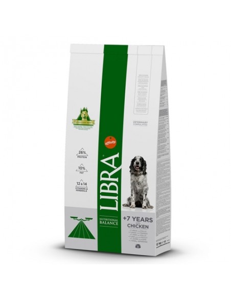 LIBRA DOG SENIOR + 7 YEARS 12 KG.