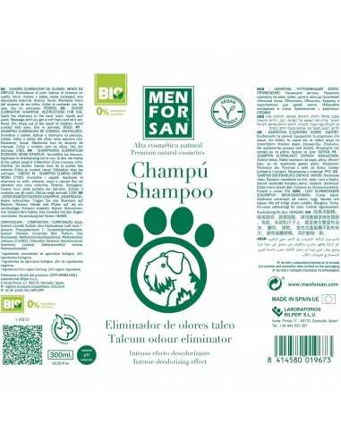 MENFORSAN CHAMPU NATURAL ELIMINADOR DE OLORES 300 ML.