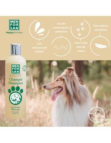 MENFORSAN CHAMPU NATURAL CON AVENA 300 ML.