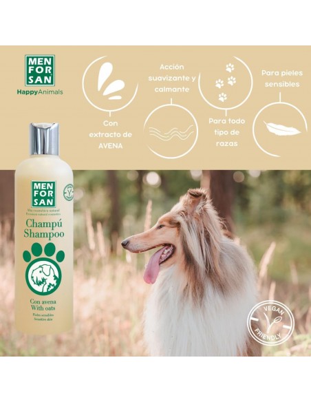 MENFORSAN CHAMPU NATURAL CON AVENA 300 ML.