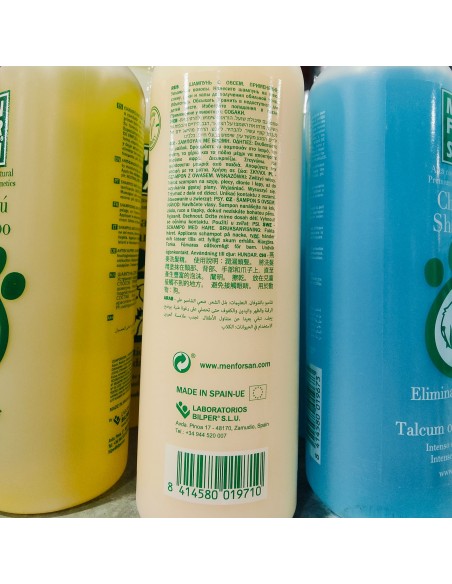 MENFORSAN CHAMPU NATURAL CON AVENA 300 ML.